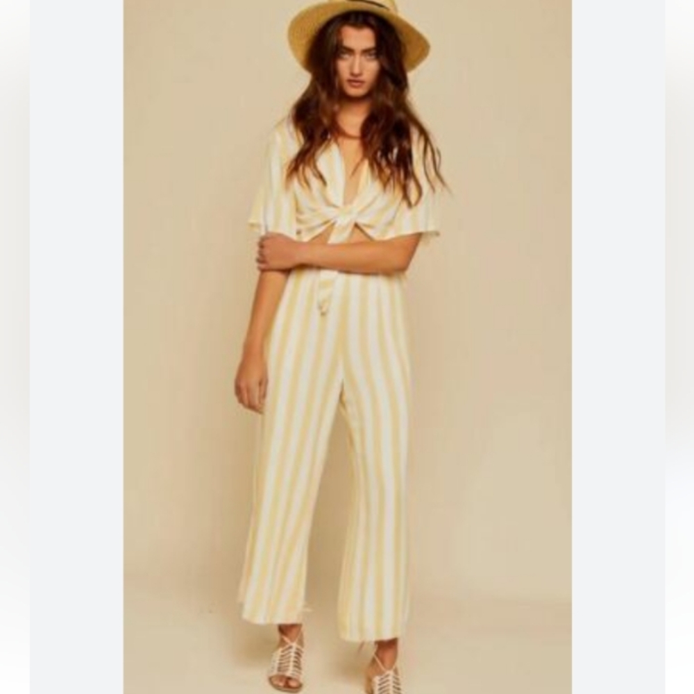 Rayon striped top